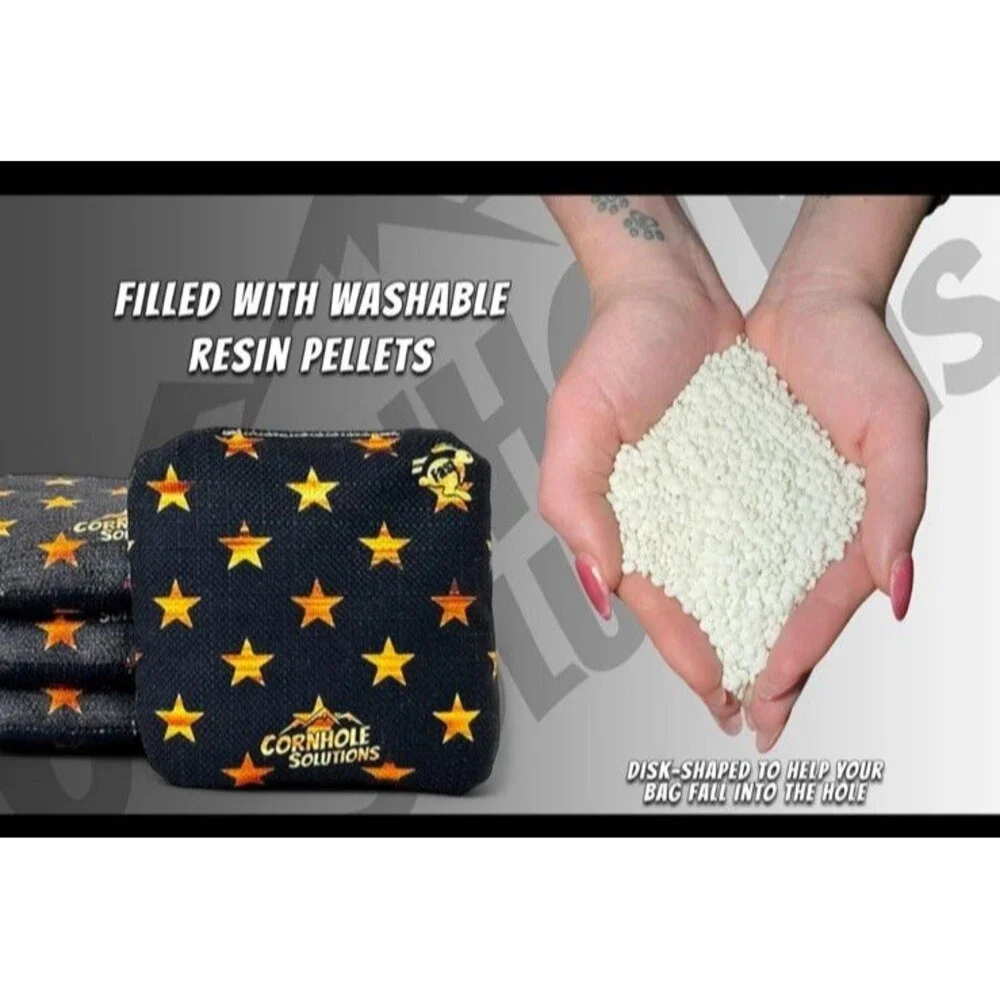 Cornhole Solutions Professional Cornhole Bags Set of 4 Regulation 6